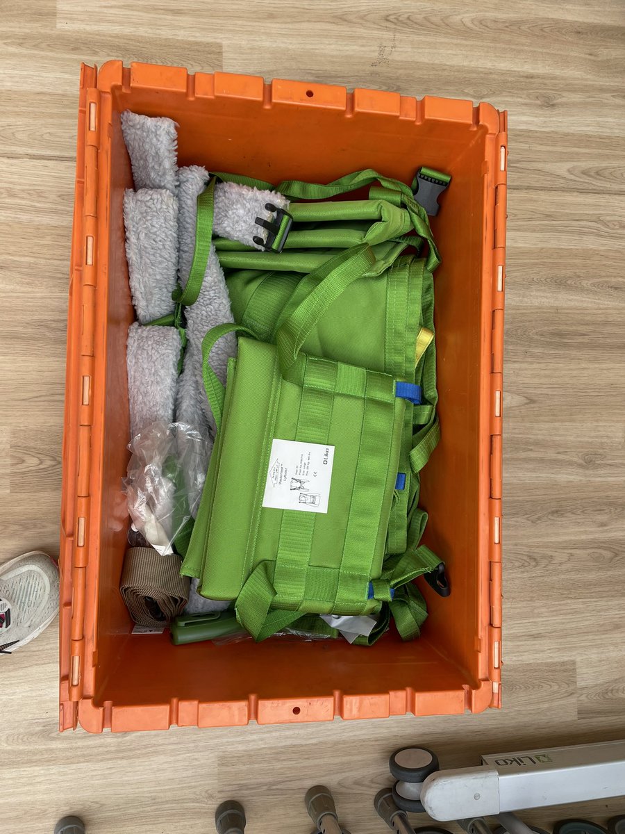 <a href="/TherapistsInMS/">Therapists in MS</a> <a href="/thecsp/">Chartered Society of Physiotherapy (CSP)</a> <a href="/NHNN_therapies/">NHNN Therapy & Rehabilitation</a> <a href="/CP_UCLH/">Cerebral Palsy Queen Square</a> <a href="/RFTherapyTeam/">RFTherapyServices</a> <a href="/RFL_NRC/">RFNeuroRehabCentre</a> anybody need a Liko MasterVest sling set and Oswestry standing frame strap x 2? We are donating these items. Brand new but no storage space. Collection from the Peckwater Centre <a href="/CNWLNHS/">CNWL NHS FT</a>