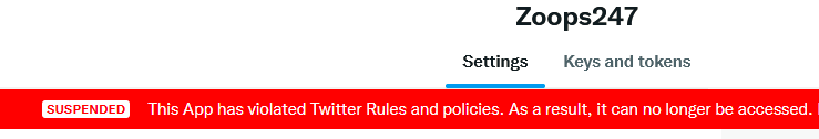 Zoops247's tweet photo. This bot's been shut down by twitter as part of their killing of the free API - I'm unlikely to get the time or energy to re-create it for their new platform, so thanks for being along for the ride everyone, this is it. ♥ https://t.co/cTJml3FOrH