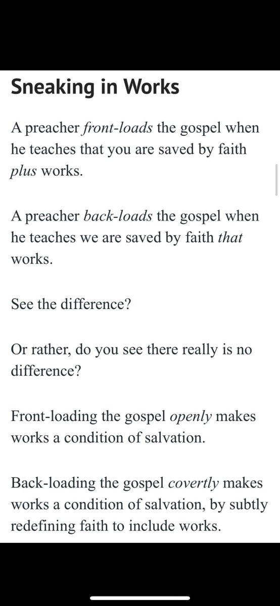 TrustJesusAlone's tweet image. A manifestation of a heretic with hubris!

So spiritually enlightened now he rejects sound biblical doctrine hoodwinked by #Backloaded #DeadWorksHeresy #LordshipSalvationCult 
generously offering to lead others equally clueless astray down his path of darkness⚠️

Salvation⬇️