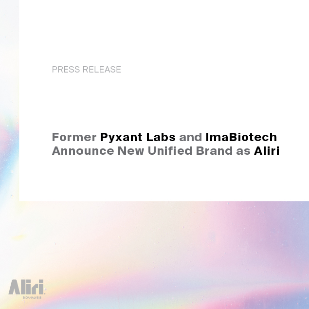 Introducing @Aliribio 🎊 We are committed to solving industry challenges by bringing innovative bioanalysis and spatial solutions to biotech and pharma, as the complexity of the drug development landscape continues to rise. Learn more here: newswire.com/news/former-py… #bioanalysis