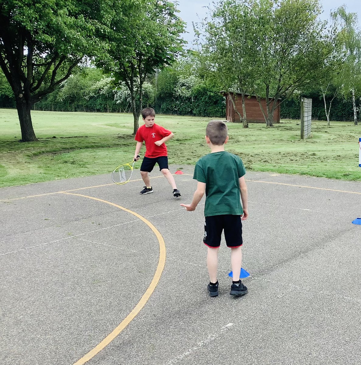 SpaldwickPrima1's tweet image. It was the last tennis session this week for the Adventurers and Navigators. Thank you @HuntsSSP for some fabulous sessions. They have also really  enjoyed their after school football club! #supersports #funexercise🎾 ⚽️🥅