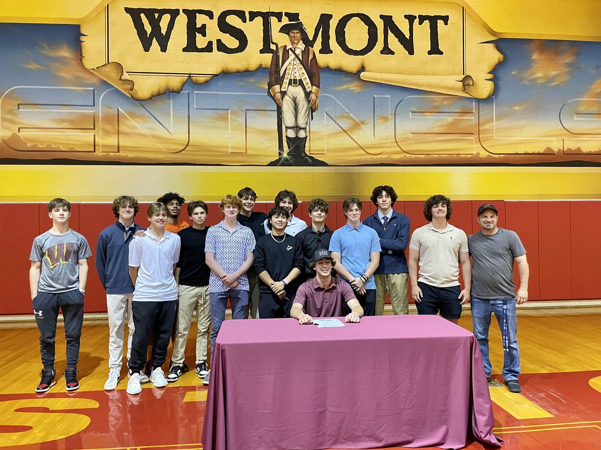 Westmont_BB's tweet photo. Big Congrats to our only Senior Jack Gedraitis. Jack will be going on to play hockey in Canada for the Nepean Raiders of the CCL! We are so proud of you! Best of luck at the next level. https://t.co/Fu3vk7ydfW