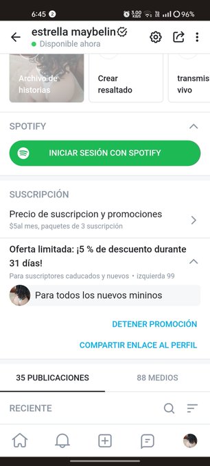 Aprovechen el descuento m&aacute;s el de paquetes 😍 https://t.co/AzFv9MaNzq https://t.co/6mLbyVR06T<a href="/tag/papi"class="tags"><span>#papi</span></a><a href="/tag/onlyfans"class="tags"><span>#onlyfans</span></a>