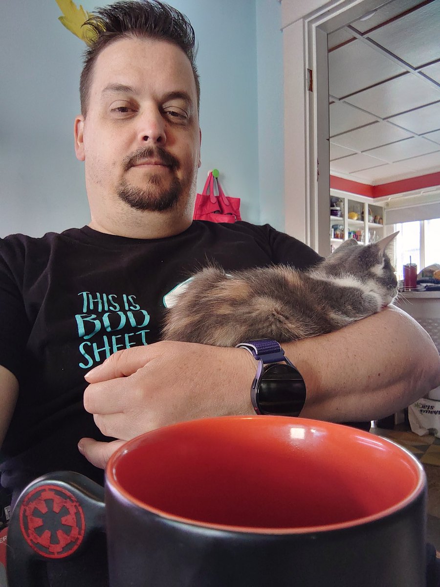 MattWesterlund's tweet photo. The way morning coffee should be enjoyed. https://t.co/U8hXaBHCkS