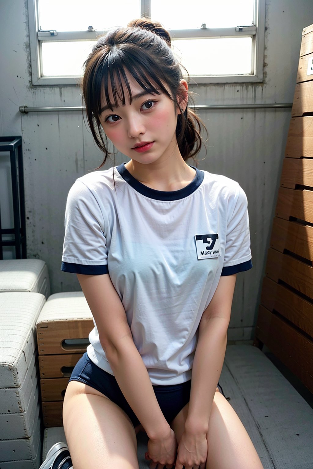 ブルマ 透けブラ 