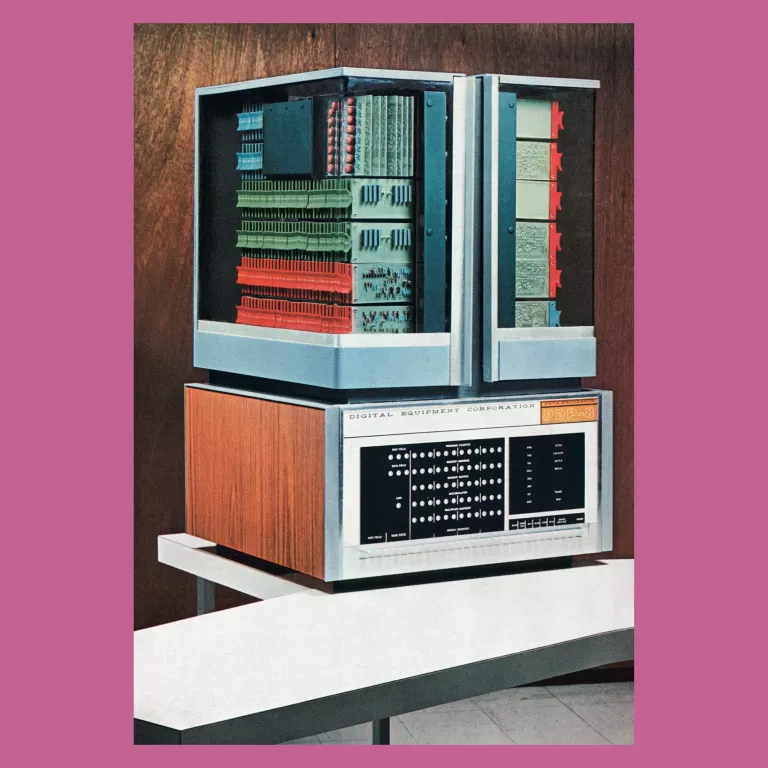 grazianig's tweet image. Digital Equipment Corporation&apos;s PDP-8, 1965, &apos;the first genuine desktop computer&apos;

(Image credit: Courtesy of Digital Equipment Corporation)
#DigitalEquipmentCorporation #DEC #PDP8

[2/2]