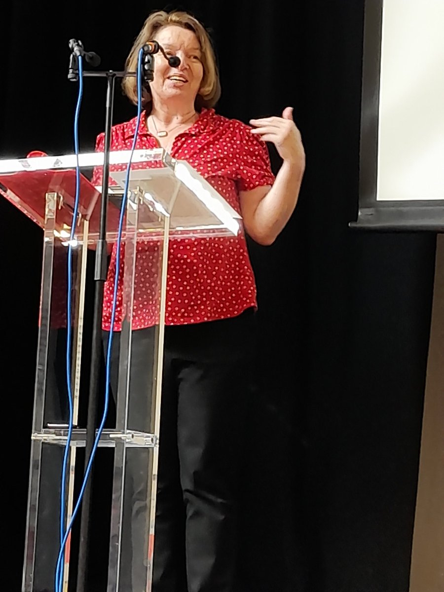 Yvonne_McBlain's tweet photo. @BAEnglish6 #JuniorRED author Lindsay Littleson speaking to our @GrangePrimSch @DeanburnPS @stmarysboness @BlacknessP @Kinneil_PS @BonessPublic audience. https://t.co/NUxgSQ1IsY