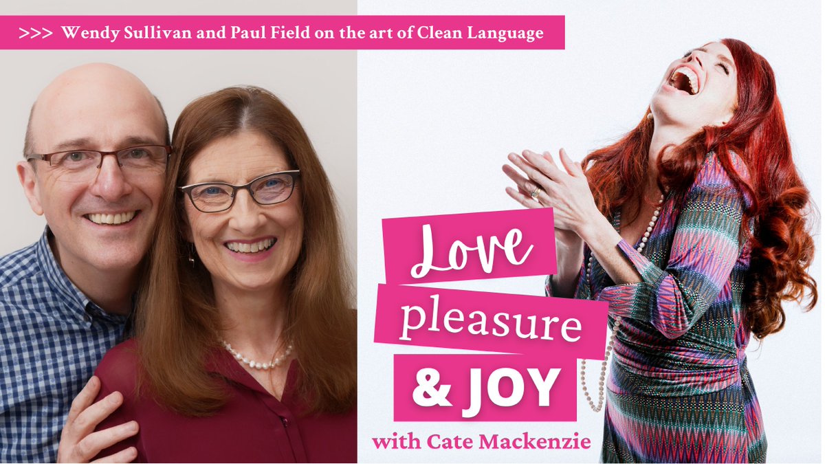 CateMackenzie's tweet photo. #CleanLanguage is an amazing process that invites people to go deep into themselves and find the richness of their own metaphors, words and sensations.

Find out more on my #lovepleasurejoy podcast!

🎙️ https://t.co/Vh9x9V7qDC https://t.co/4Orrk4pjVW