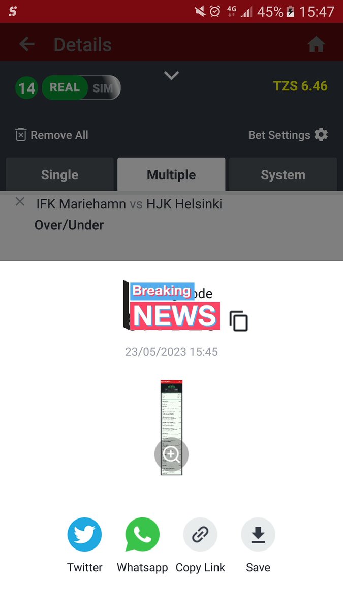 richardfutbal's tweet photo. Mkeka wa wiki | Kampuni ni Sportybet 

Unaanza leo hadi Jumamosi 

Odds 34. Uhakika mkeka kutoa ni 100%

Retweet nikupe CODE https://t.co/MYtPKwjlT9