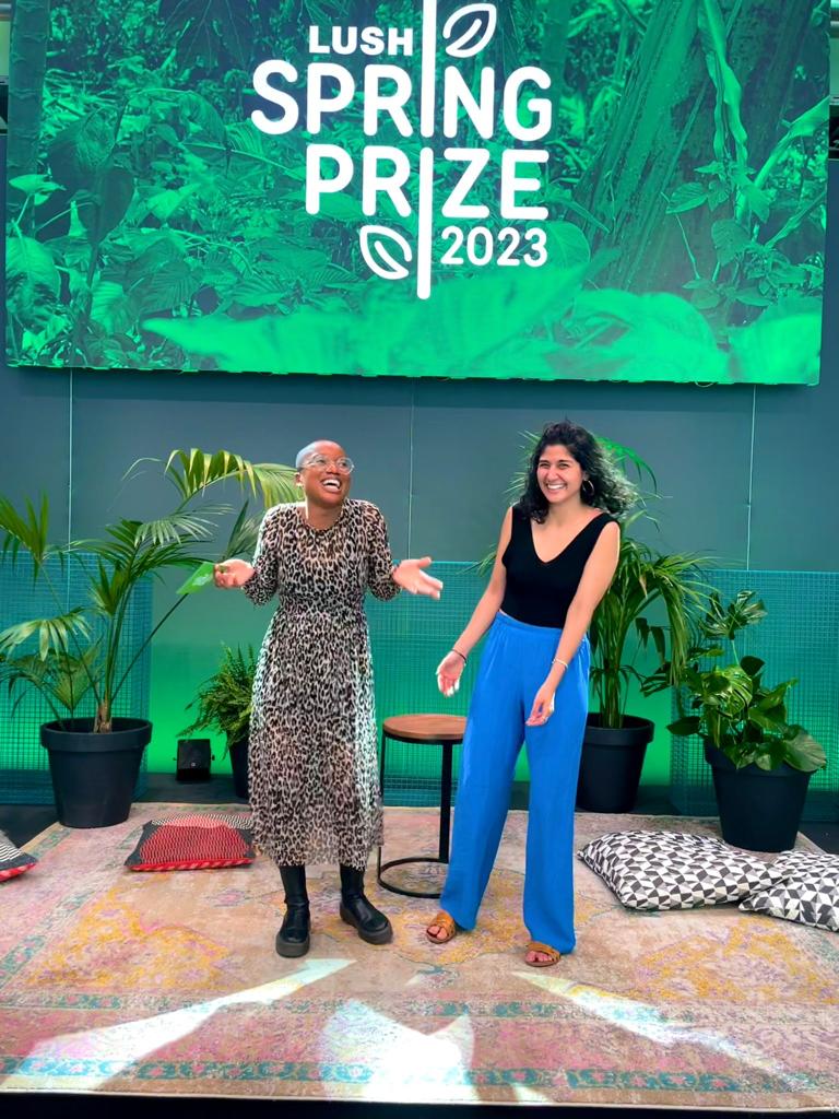 After 18 months we're back hosting the @lushspringprize with @EC_magazine in Berlin! Tonight we're meeting grassroot, regenerative projects from across the world who are fighting the destruction of our planet & humanity. We're live from 6.30pm UK time bit.ly/SP23LiveStream