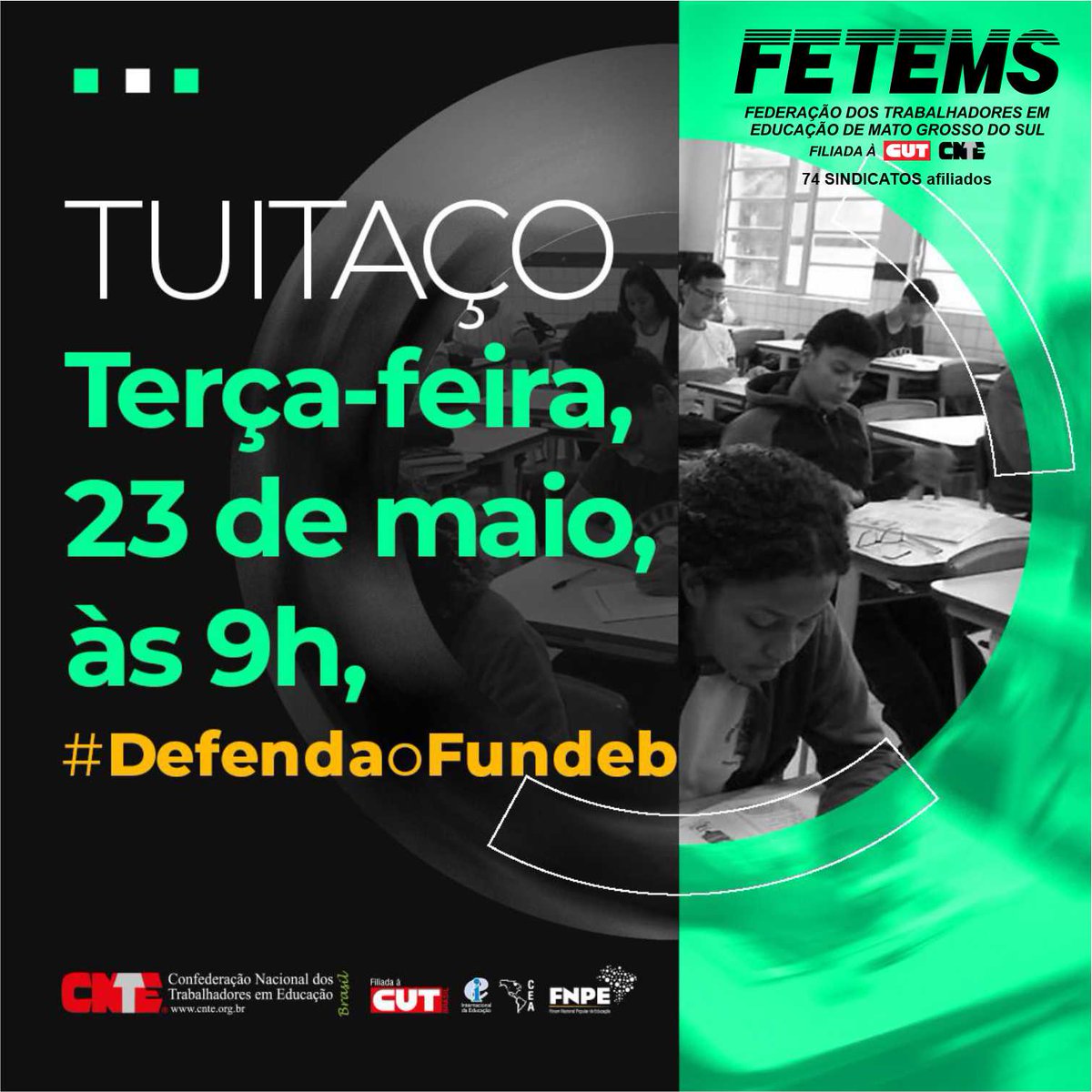 fetems's tweet image. #TerezaCrristina #NelsinhoTrad #SorayaThronicke mantenham as exceções de despesas previstas no projeto PLP 93/2023. A regra fiscal atual oferece margem suficiente para equilibrar o déficit público sem correr o risco de repetir resultados desastrosos da EC nº 95. #DefendaoFundeb
