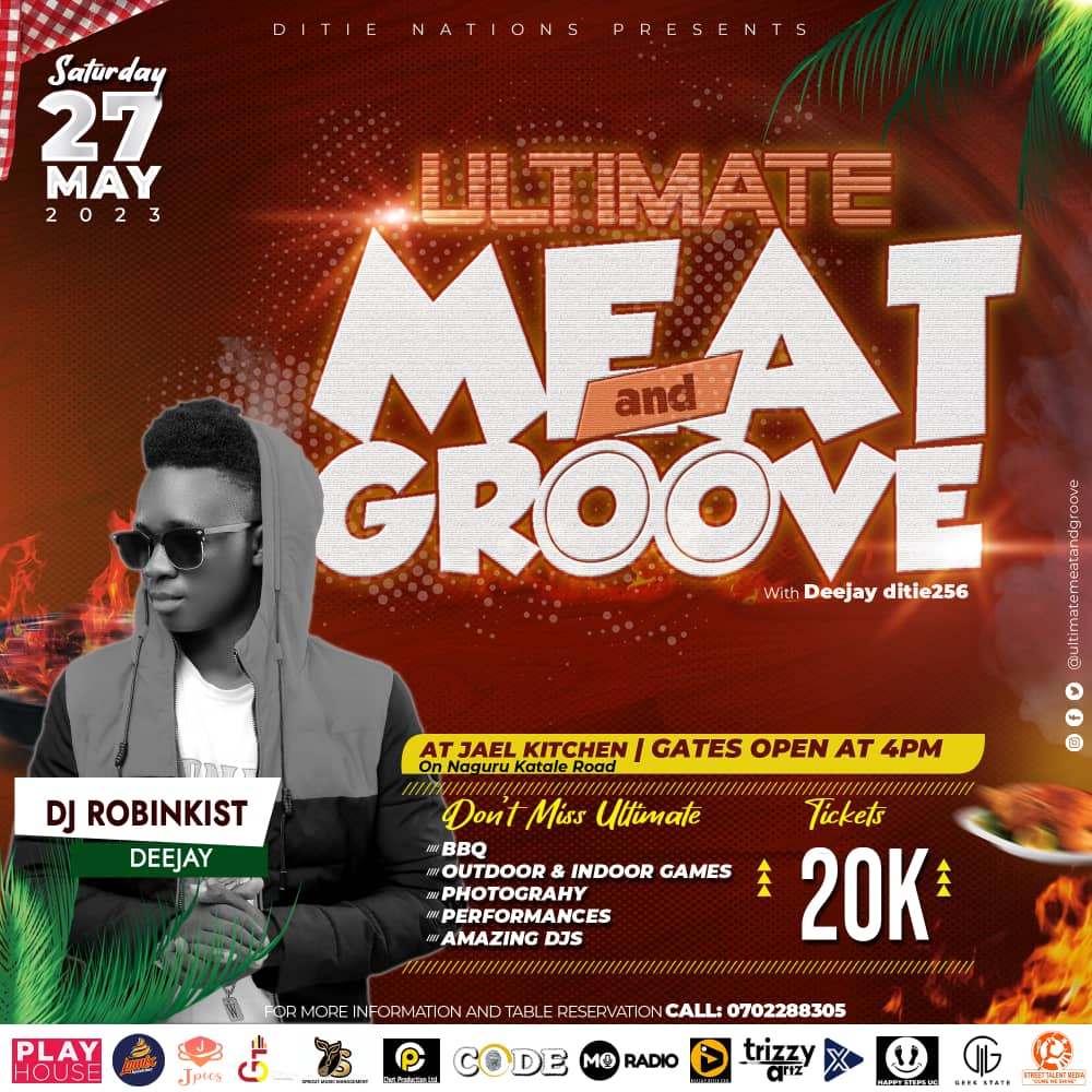 Have u met some of our Deejays at the #UltimateMeatAndGroove
@Soundbwoyeli 
@DJVictor256 

All ready to groove with us on Saturday