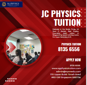 sgphysics44's tweet image. JC Physics Tuition
visit website:sgphysicstuition.com
#physicstuition #Singapore