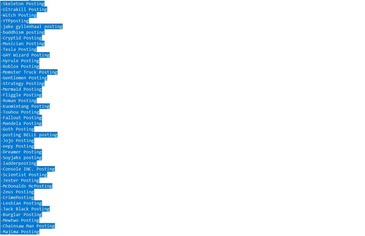 And the list grows from last time. Welp I should have 10 grades by the end of the day if nothing gets in my way.