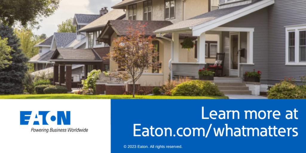 Every morning, neighborhoods around the world come alive, &amp;  everywhere you look, you’ll find Eaton power management solutions. Helping to power schools, homes, and local businesses. As a proud Eaton distributor, we’re making sure that our neighborhoods never stop working.