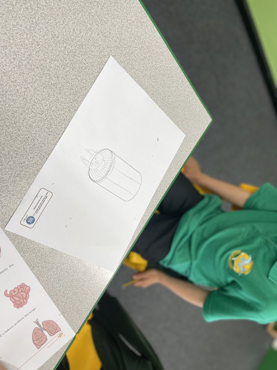 Mimram_WPA's tweet photo. Busy designing our Ancient Egyptian canopic jars!! #WatersideArt #WatersideHistory https://t.co/WhCFwKKwII