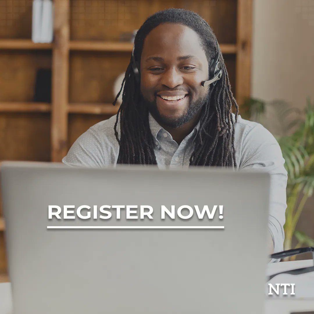 Do you have a #disability or chronic health condition that makes it hard to work in an office, and you'd rather be in your own home?

At NTI, we have many #remote jobs to fill.

Register here: bit.ly/registerfornti 

#disabilityadovocate #employment #jobs #jobsearching #hiring