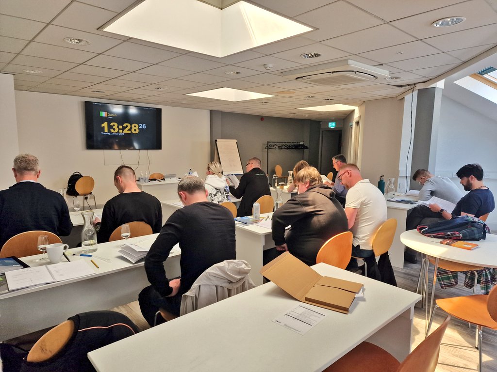 WSET Level 2 in Spirits exam day with the wonderful team <a href="/OBriensWine/">O'Briens Wine</a>