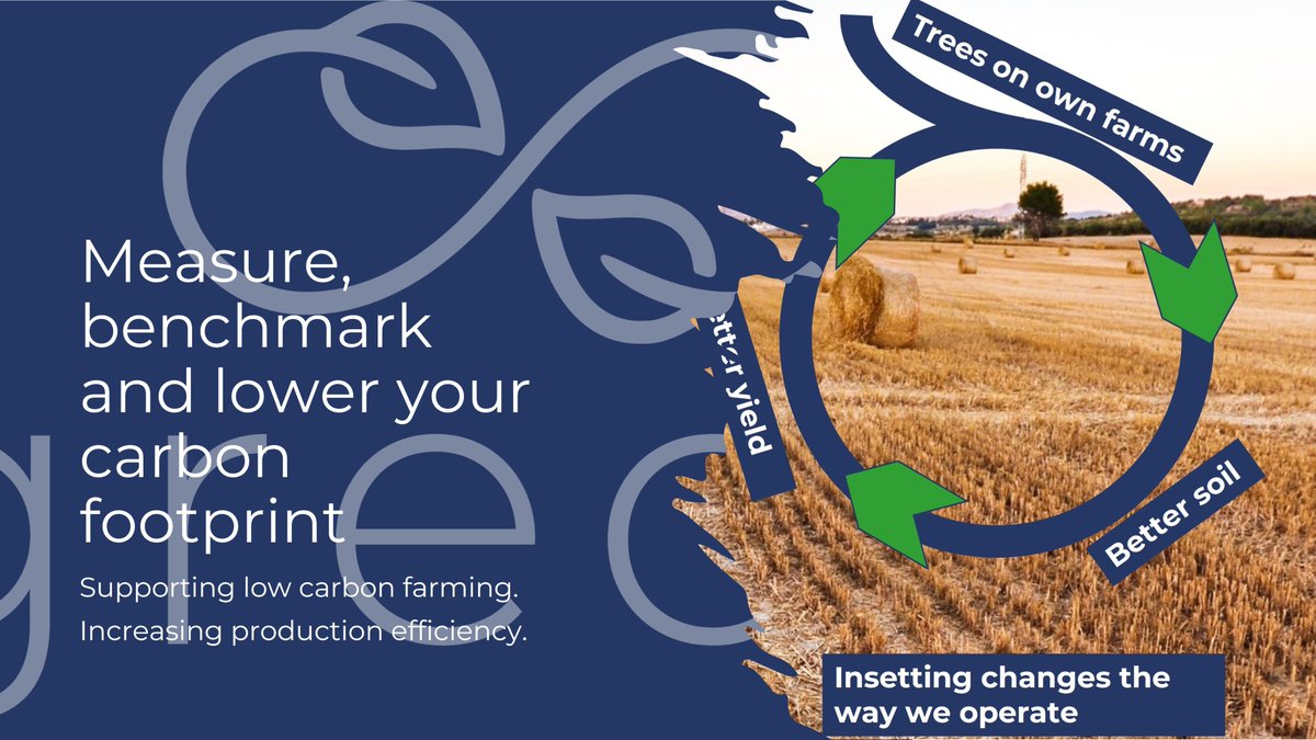 Agrecalc's new blog by Dr Rachael Ramsey, Head of Science and Research, discusses the advantages of carbon insetting in the context of reducing emissions from the agri-food sector, is live now: agrecalc.com/home/insights/…