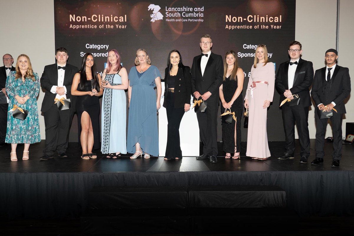 Hey, our Procurement Apprentice, Luke Bleasdale (3rd from left) was short listed for Non-Clinical Apprentice of the Year at the recent NHS Health &amp; Social Care Apprenticeship Awards 2023. Luke's doing a great job and is highly regarded by his colleagues in Procurement.