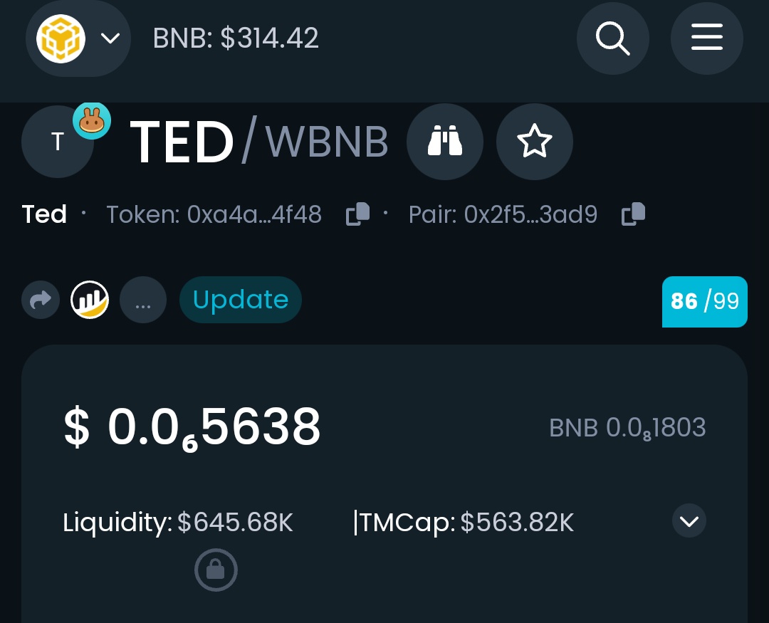 akra6147's tweet photo. @Poloniex @miladymemecoin When @tedbnb 🤝❣️👀 Listing 🤏💪
https://t.co/y7E0W64YPa
#tedbnb #pepe #volt #floki 🔥 https://t.co/t3T5i8aU40
