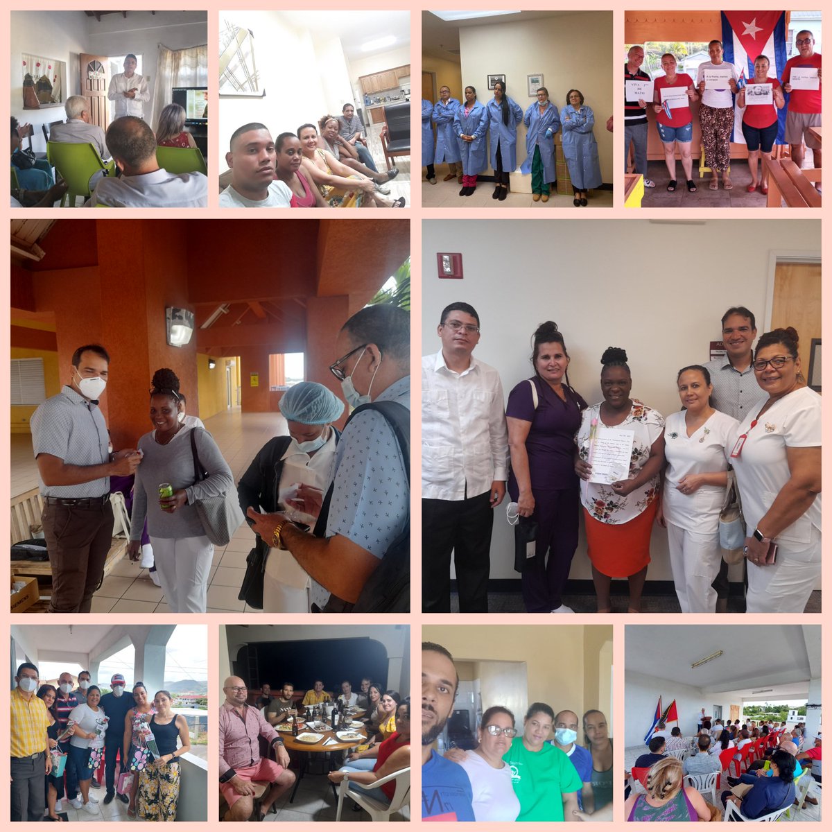 #BrigadaMedicaAntiguaBarbuda
Somos partes de estos #60AñosSalvandoVidas
#CubaCoopera