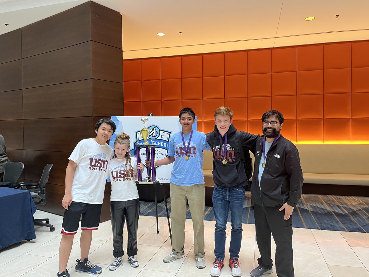 Our HS quiz bowl team wrapped up a historic season with a top-5️⃣ finish against the nation's best. 🏆 Learn more 👉🏾👉🏼👉🏿👉🏻 bit.ly/3Iu6Jys