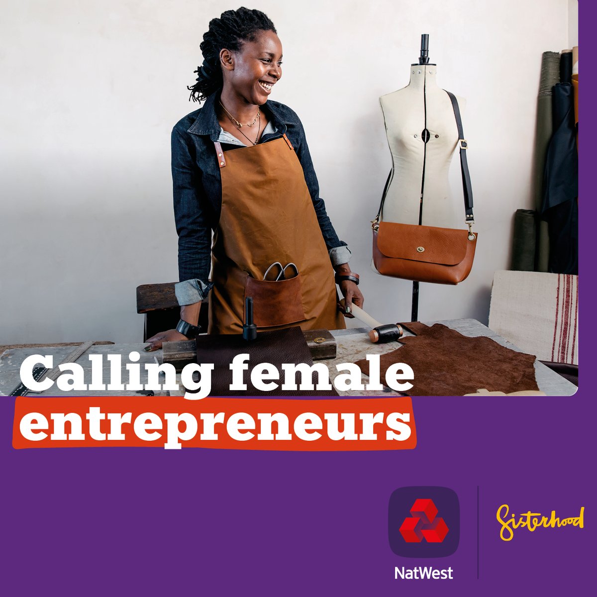 NatWest Business (@natwestbusiness) on Twitter photo Be the change you want to see in the business world by joining the <a href="/our_sisterhood/">Sisterhood</a> programme – we are looking for female entrepreneurs aged 16-20 to join: oursisterhood.co.uk/opportunities #BusinessGrowth #BusinessDevelopment #SmallBusiness Be the change you want to see in the business world by joining the <a href="/our_sisterhood/">Sisterhood</a> programme – we are looking for female entrepreneurs aged 16-20 to join: oursisterhood.co.uk/opportunities #BusinessGrowth #BusinessDevelopment #SmallBusiness