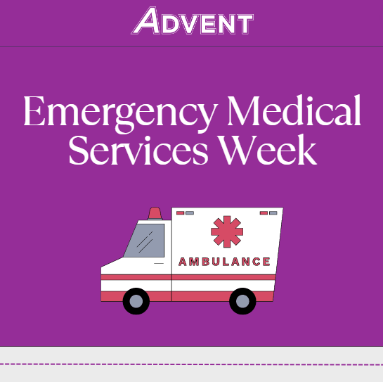 AdventHM's tweet image. This week is National Emergency Medical Services Week! Advent Home Medical would like to recognize the men and women who commit their lives to providing critical, life-saving services! 🚑 #thankyou #emergencyservices #advent