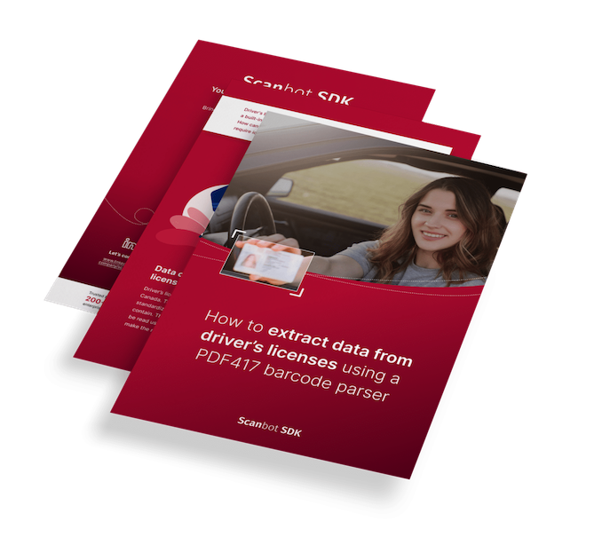 ScanbotSdk's tweet photo. πͺͺ #AAMVA standard driver's licenses store all relevant information about the document holder in a #PDF417 barcode on the back. We'll tell you how to easily extract this data with your smartphone: https://t.co/ccAgeTF3zh
#DriversLicense #DataExtraction https://t.co/GVlucxRnLd