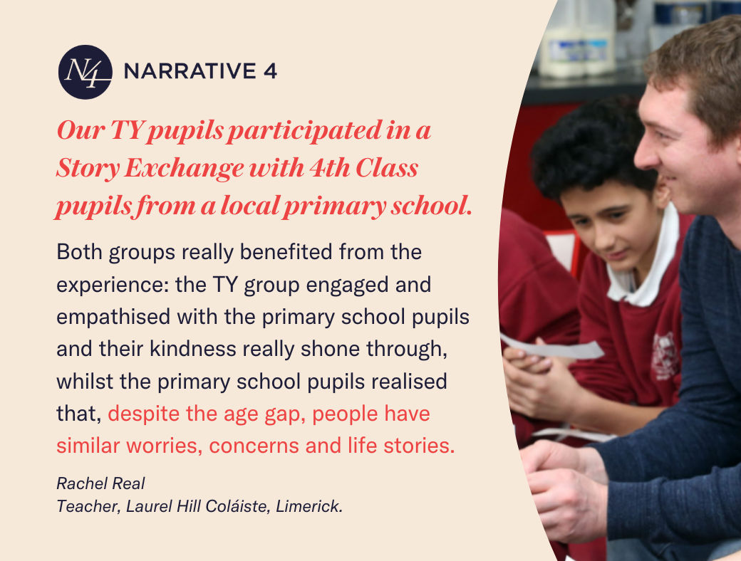 Narrative4_IRL's tweet photo. We're proud to be part of a community of educators who nurture connection and understanding in classrooms nationwide 💜 Which is why we're rewarding schools that foster an environment of empathy! Find out more about our Empathy School Award: https://t.co/SlndNBENiq https://t.co/nlXeFUrHj4