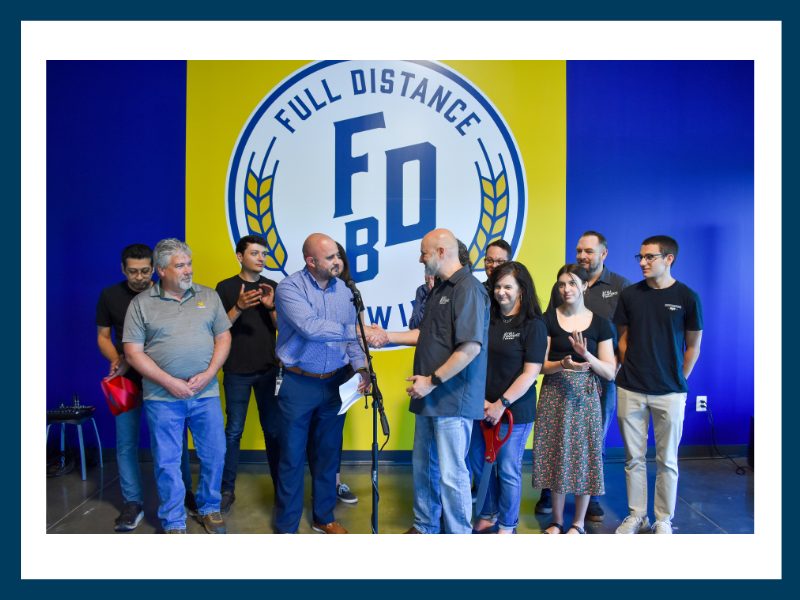StaffordEconDev's tweet photo. Welcome Stafford's newest brewery, @FullDistBrewing! This Marine Veteran-Owned brewery celebrated its official ribbon-cutting ceremony last Friday! Join them this weekend for their grand opening! Welcome to Stafford, and congratulations! Read more >> https://t.co/jqVpgpYLiQ https://t.co/6mOB1Fy24K