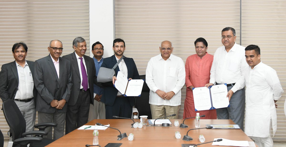 Gujarat Govt signs MoU with Deepak Chemicals for an investment of ₹5000 crore