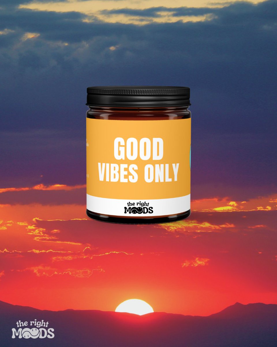 therightmoods's tweet photo. Vibe high ✨ The Happy Mood candle is here to remind you to let your positive energy flow ☀️ #positivevibes #positivethinking #goodvibes #goodvibesonly #mentalhealth #mentalhealthawareness #giftideas https://t.co/5OeBLA7CQ2