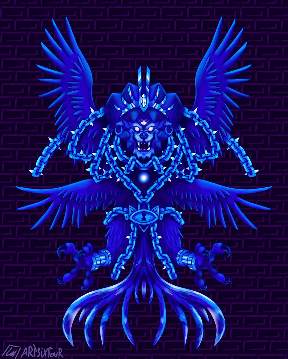 Thunderbird From Zelda II, Reimagined 🪽🪽⚡️