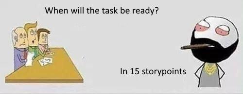 In 15 storypoints#100Daysofcode #javascript #programming #dev #linux #java #programming #CodeNewbie #python #reactjs #bugbounty #DataScience #infosec #gamedev #BigData @programmerjoke9