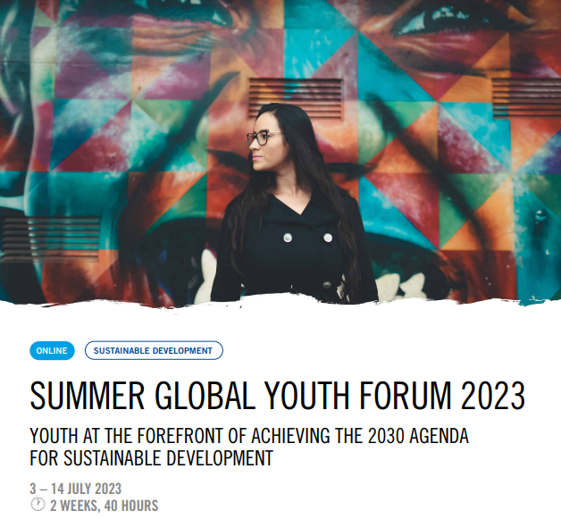 A <a href="/UN/">United Nations</a> training institution and training arm of the <a href="/ilo/">International Labour Organization</a>, the <a href="/ITCILO/">ITCILO</a> invites participants to the Summer 2023 edition of its Global Youth Forum--a virtual learning platform that brings youth to the forefront of efforts supporting the SDGs 💻👩‍🏫

Apply now: bit.ly/3Ogf5x7