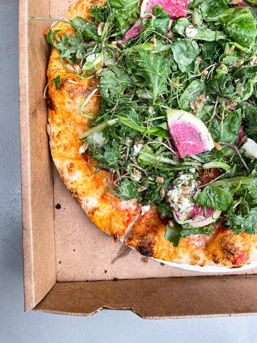 🚨THE NEW CENTER IS BACK!🚨
Thee salad of the summer returns! Perfect on top of your favorite pizza (shop local!) or deliciously good on its own. Try this seasonal salad while it lasts! 
bit.ly/3q626Ek