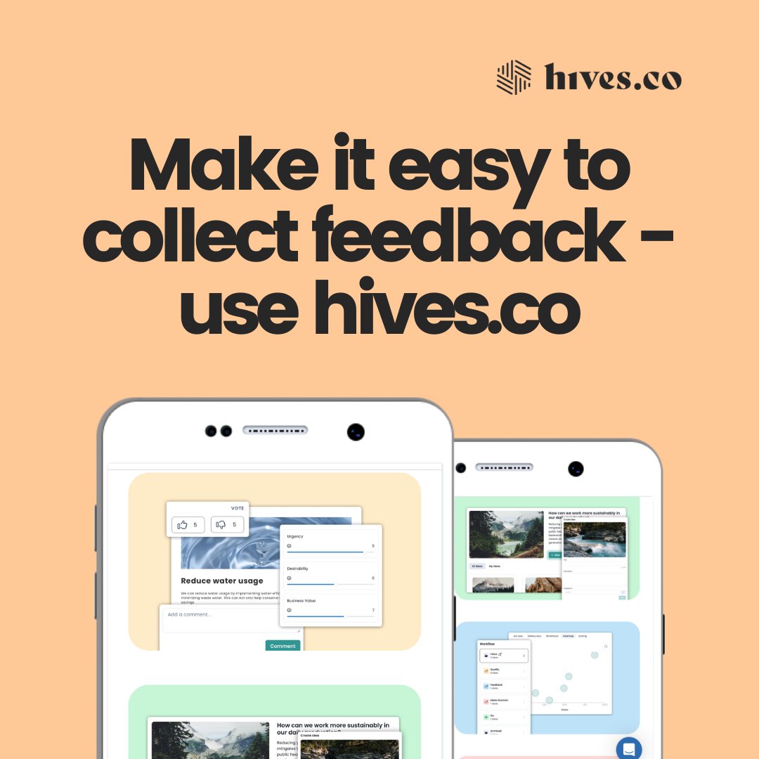 HivesCo's tweet image. Customers are more likely to stick with a company that they feel understands their needs. Using @HivesCo is a simple way to do this! #Feedback #CustomerSatisfaction #ListenToFeedback