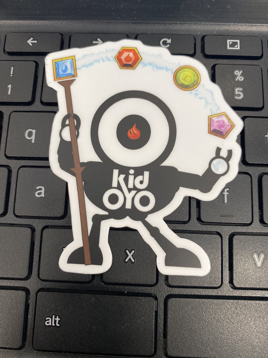 StevenAnimates1's tweet image. i love the #CodeConquest2023 High school sticker… it being on my chromebook is even cooler