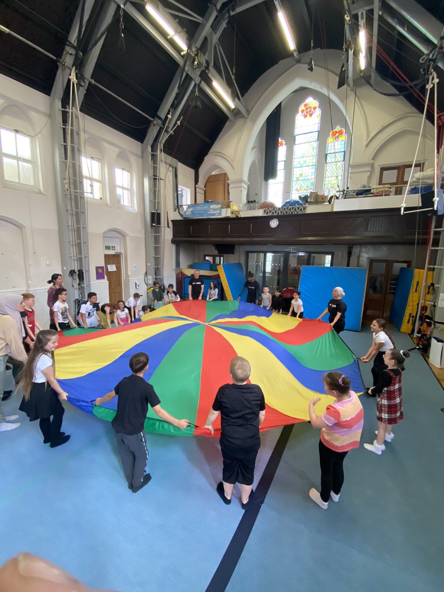 Pearl class had the exciting opportunity to go to @NoFitState today and use some of their equipment. The children loved it!