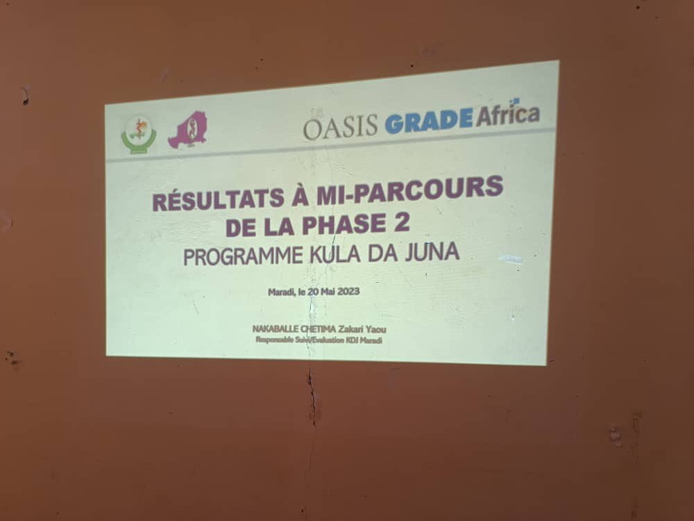 GRADEAfricaa's tweet photo. Quelle est la situation de plus de 1000 femmes #enceintes suivies par nos groupes de consultations #prénatales dans les 12 centres de santé de Maradi?
Les réponses lors de l’atelier de présentation des #résultats à mi-parcours de #KDJ2 le 20 Mai 2023 à Maradi. #ASFN @OASISSahel https://t.co/6HTeqhFy2M