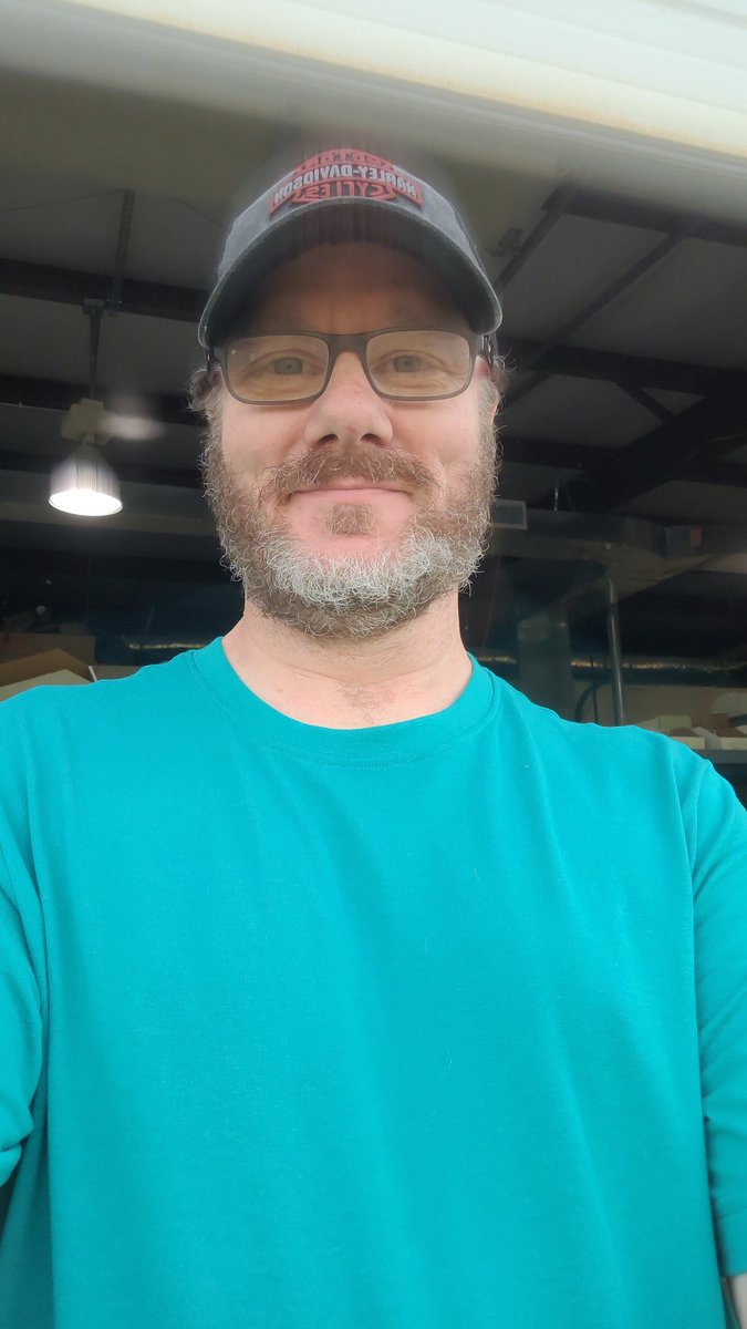 Good morning from work!