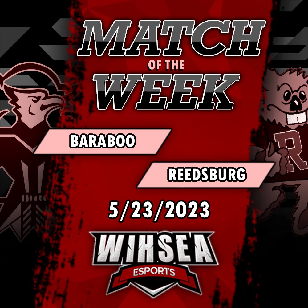 Playoffs? PLAYOFFS?
Yes, that's right, it's First-Round playoff time for the @WIHSesports Spring 2023 Valorant season!

Today's stream features (9) @BarabooTbirds vs (8) @RAHSburg