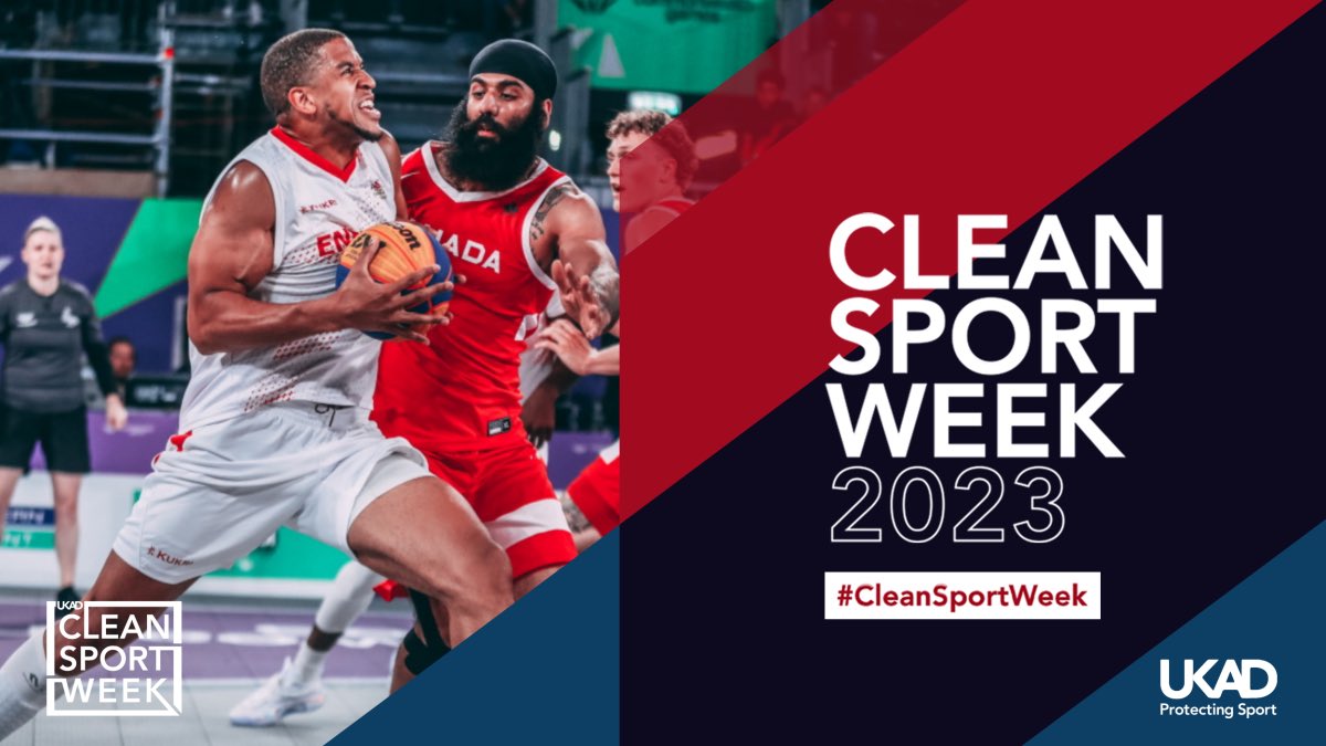 We’re part of the team, are you? This year @ukantidoping’s #CleanSportWeek highlights the importance of teamwork. Keeping sport clean is not just an athlete’s responsibility – it is the responsibility of us all.
 
Be a team player. Get involved 👉 ukad.org.uk/clean-sport-we…