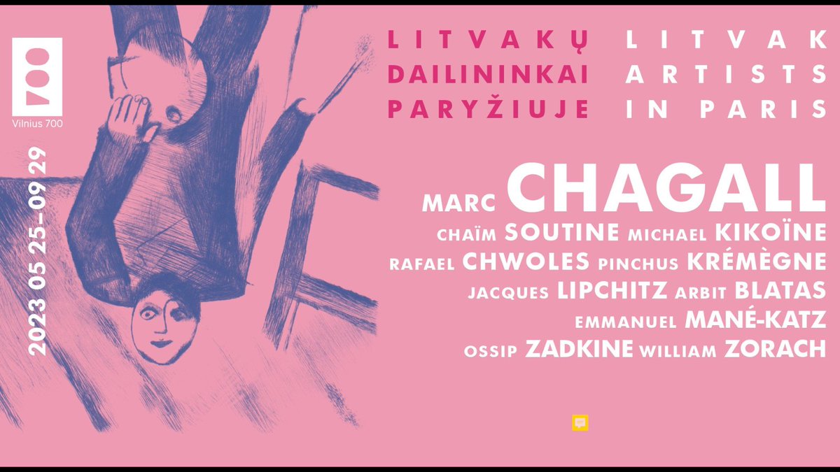 mahjparis's tweet photo. Le mahJ hors les murs 🇱🇹
Début de l’exposition "Artistes Litvaks à Paris" le 25/5 à #Vilnius.
Le musée a contribué à ce projet par le prêt d’une trentaine d’œuvres, notamment de #Chagall, #Soutine, #Lipchitz ou encore Kikoïne.
https://t.co/PFVpYr2tWC
📷 L. Salfati et S. Rodrigues https://t.co/ITW8fP7Luh
