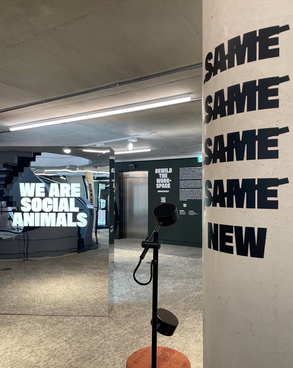 dgoffice's tweet photo. It’s #CDW week! Make sure you’re tuned into our socials tomorrow to see what we get up to! 👣 In the meantime here’s a look at some of our 2022 pics 📸 … #cdw #dgoi #clerkenwelldesignweek #design #officedesign #workplacedesign #interiordesign #interiorfinishes https://t.co/1DMhywVnek