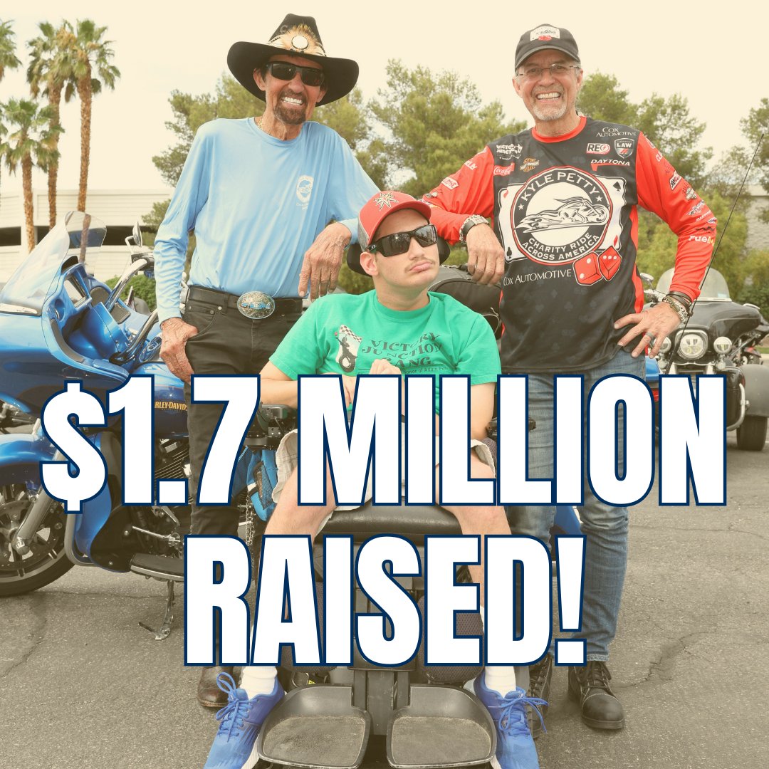 KPCharityRide's tweet photo. We are proud to announce that our 2023 #KPCharityRide raised more than $1.7 million, which will help support summer camperships, building projects and maintenance programs at @victoryjunction! Cheers to another incredible year!

Read more: https://t.co/9zBqm1UKga https://t.co/2vm9yFFAyI