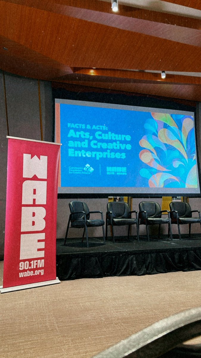 Looking forward to a morning of arts conversation at the Facts and Acts talk! 

Thank you to <a href="/wabeatl/">WABE</a> <a href="/LoisReitzes/">Lois Reitzes</a> and <a href="/philanthropyATL/">Community Foundation for Greater Atlanta</a> for hosting! 

AWP leadership team, board members and office staff are in attendance!