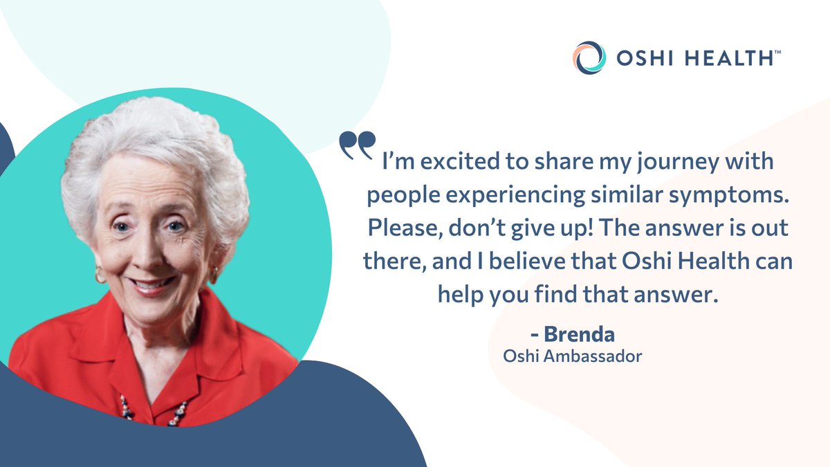 OshiHealth's tweet photo. Today we launch our Patient Ambassador Program! Let’s break the stigma around GI disorders together. Huge thanks to our brave ambassadors like Brenda Poarch for sharing their journeys. Read more here: https://t.co/OZ68G2qm7Y #OshiHealth #PatientEmpowerment #BreakTheStigma https://t.co/ZgPKwU5Tt8